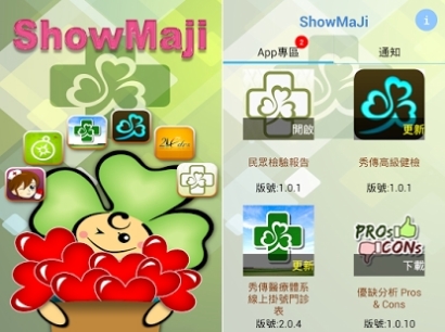 ShowMaji～帶您體驗全方位醫療行動App
